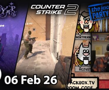 YAPYAP / Counter-Strike 2 / Jackbox Party Pack - 06 Feb 2026 - Unofficial Northernlion VOD