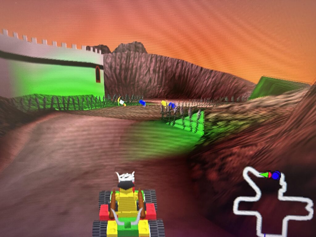 Loving replaying Lego Racers!