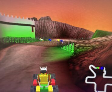 Loving replaying Lego Racers!