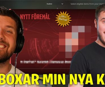COUNTER STRIKE 2 - CALLE FRÅN TEAMODIFFAT UNBOXAR MIN NYA DRÖMKNIV!