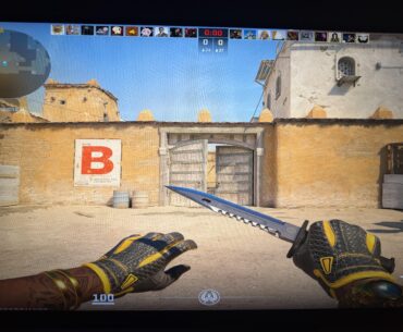 What do I buy first for combo? Min wear omega gloves? Or vanilla m9 ? Then I’ll buy the other around a month later