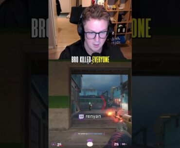 CS2's FIRST SIX FRAG ROUND... #counterstrike2 #cs2 #csgo