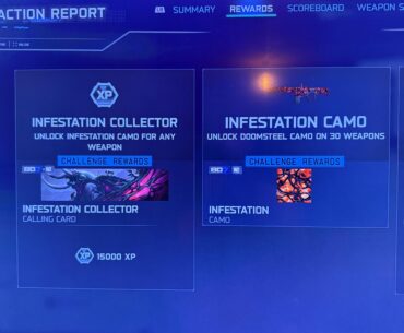 Finally ! Infestation