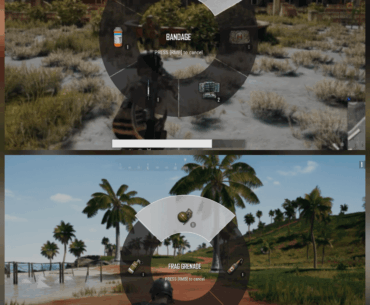 Pls give us a proper quick wheel for meds and throwables