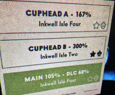 For the people that downvoted me for saying my son also got 300% in Cuphead..