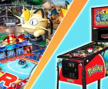 Pokémon Pinball Machine Officially Revealed By Stern Pinball, Available Now