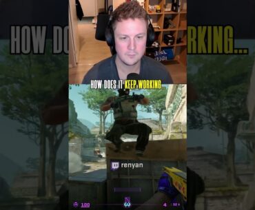 DOES BRO HAVE INVISIBILITY CHEATS...? #counterstrike2 #cs2 #csgo