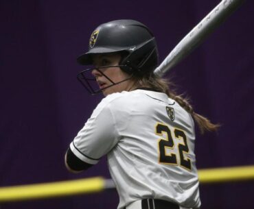 Softball Splits Games on Opening Day
