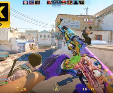 Counter Strike 2 -  Dust 2 - Full Gameplay