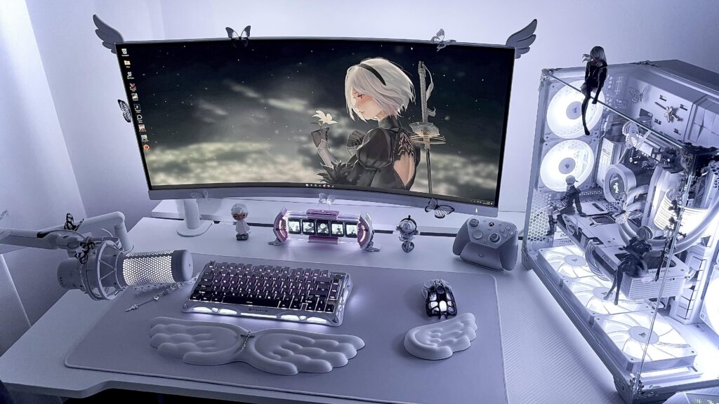 Wasn’t ethereal enough, had to add 3d printed angel wings 🪽