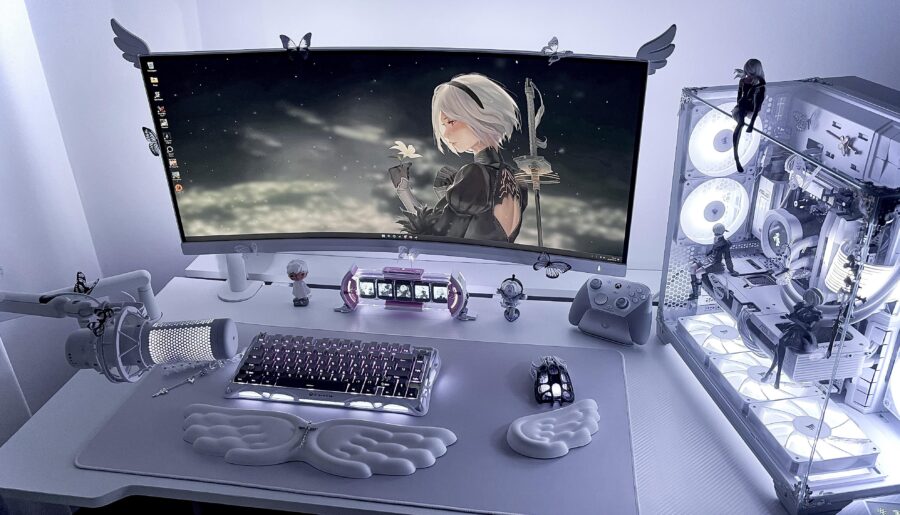 Wasn’t ethereal enough, had to add 3d printed angel wings 🪽