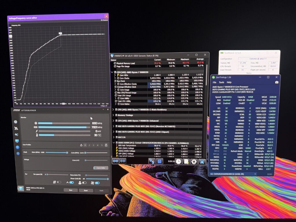 New to oc and it’s kinda fun, is it time to game now tho or do I go for anything better with these?