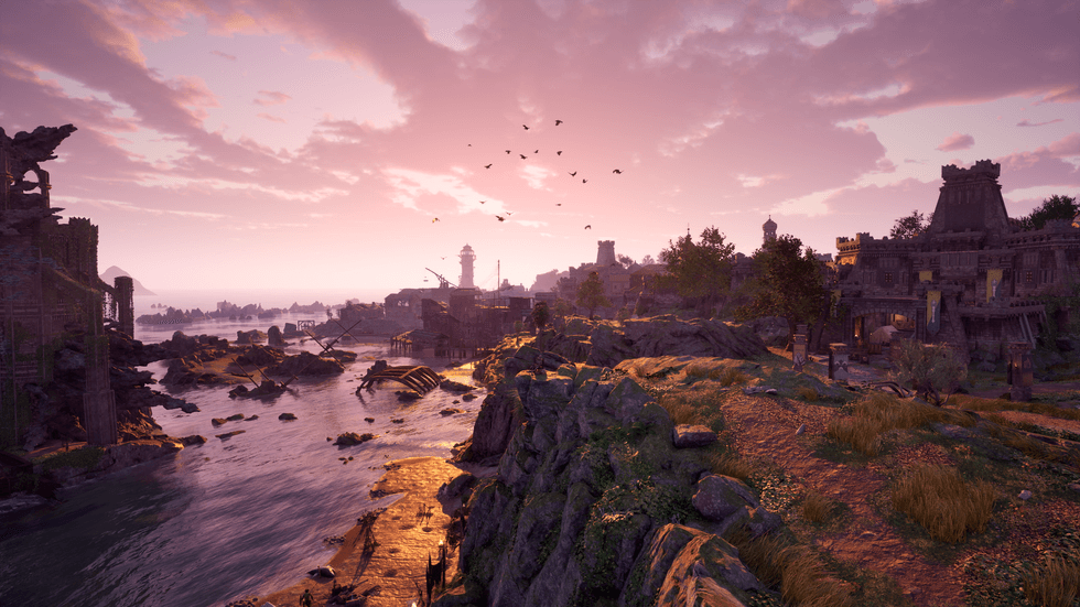 An official screenshot from Avowed