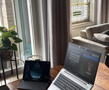 My work station (to go)!