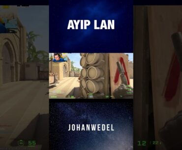 AYIP LAN #CounterStrike2 #cs2shorts #FPSGames #ClutchMoment  #csgo #gaming #clutchmoment #cs2