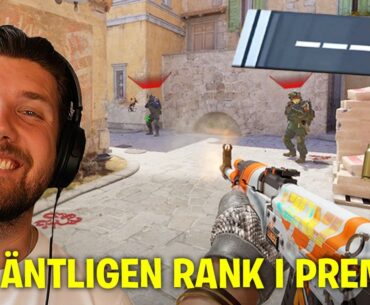 COUNTER STRIKE 2 - JAG FÅR ÄNTLIGEN MIN RANK I PREMIER