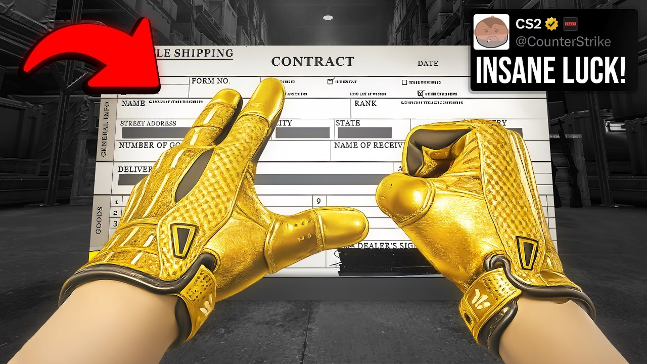 WE DID CS2 GOLD TRADE UPS.. (INSANE LUCK!) WE DID CS2 GOLD TRADE UPS.. (INSANE LUCK!)