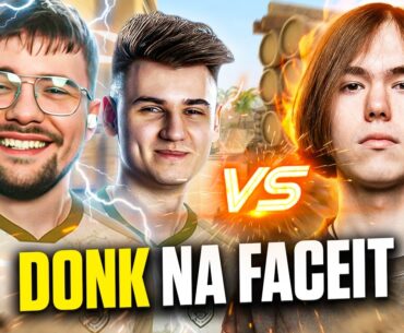 GOOFY & TOM vs DONK NA FACEIT W CS2!