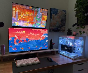 Upgraded PC and monitor