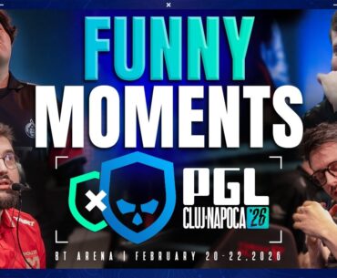 FUNNIEST MOMENTS of PGL Cluj-Napoca 2026 Play-off | CS2