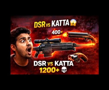 kar 98 vs katta victor damge test bgmi #pubg