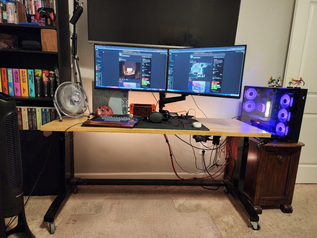 Looking for advise on making my setup look nicer