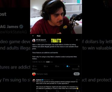 VALVE SUED BY NEW YORK #counterstrike #counterstrike2 #cs2 #csgo #cs #fyp #arrowcs #ohnepixel