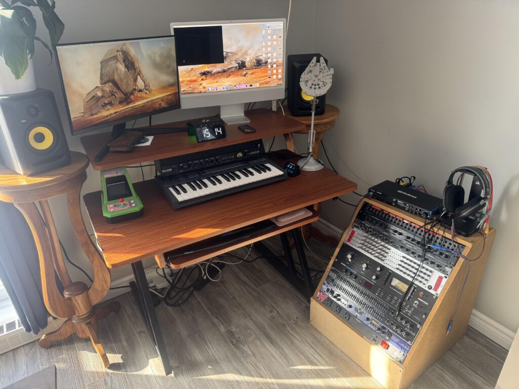 Moved two months ago, new set up