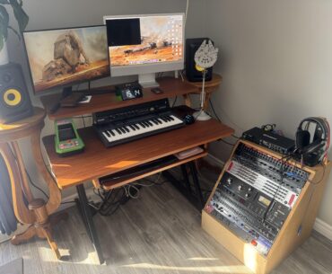 Moved two months ago, new set up