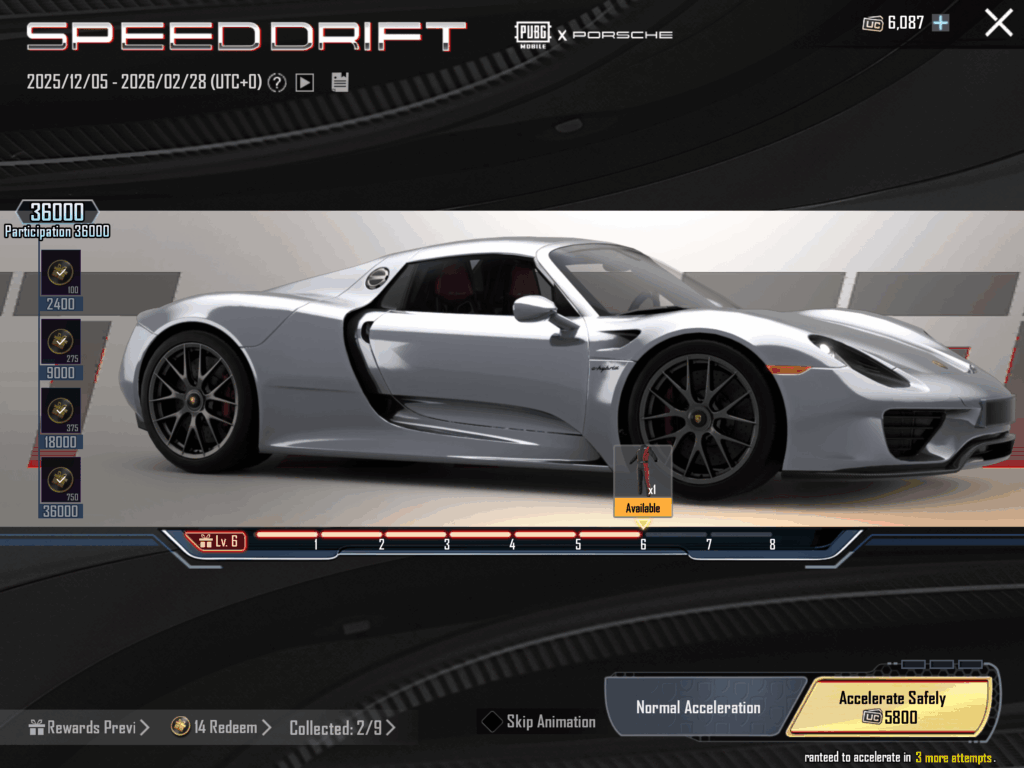 Lvl 6 Porsche draw, now what? Lvl 6 Porsche draw, now what?