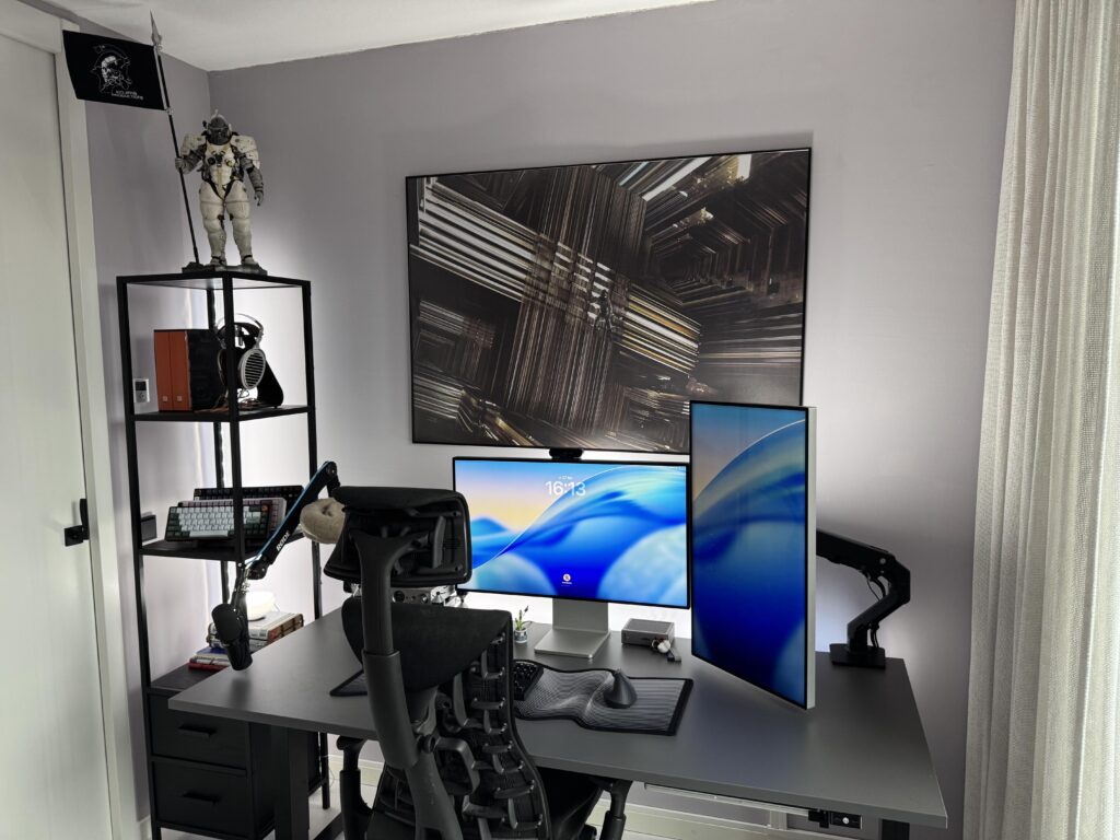 Finished work setup 2/2