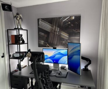 Finished work setup 2/2