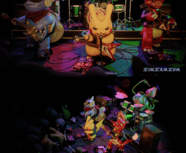 Happy Pokemon day! This is my PokeMetal band that I recently finished 3D modelling! I hope you like it