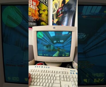 CS 1.5 Nuke gameplay on my old school PC #counterstrike #cs2 #retropc #pcsetup