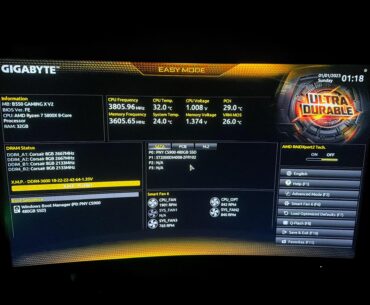 PC STUCK IN BIOS NEED HELP Ryzen master