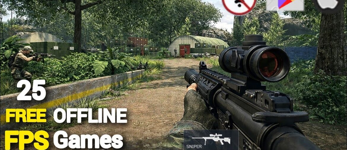 Top 25 BEST OFFLINE FPS Games for Android & iOS 2026 || REALISTIC Games (part 2)