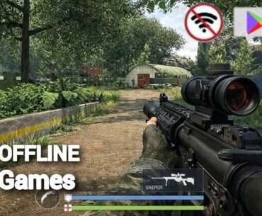 Top 25 BEST OFFLINE FPS Games for Android & iOS 2026 || REALISTIC Games (part 2)