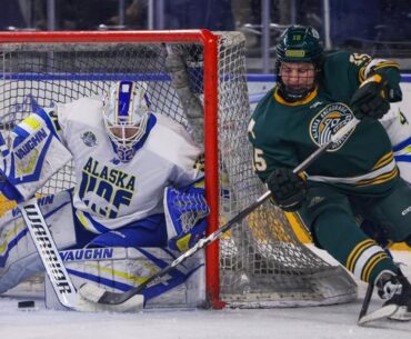Calvin Vachon Posts Historic Shutout in Nanooks 2-0 Win Over UAA