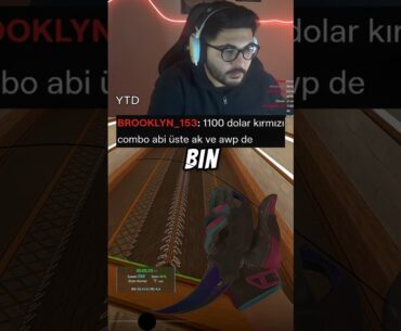 CS2'DE 1100$'LIK EN İYİ KIRMIZI BIÇAK ELDİVEN KOMBOSU!#cs2 #cs2kasaaçılımı #cs2bıçakkombo