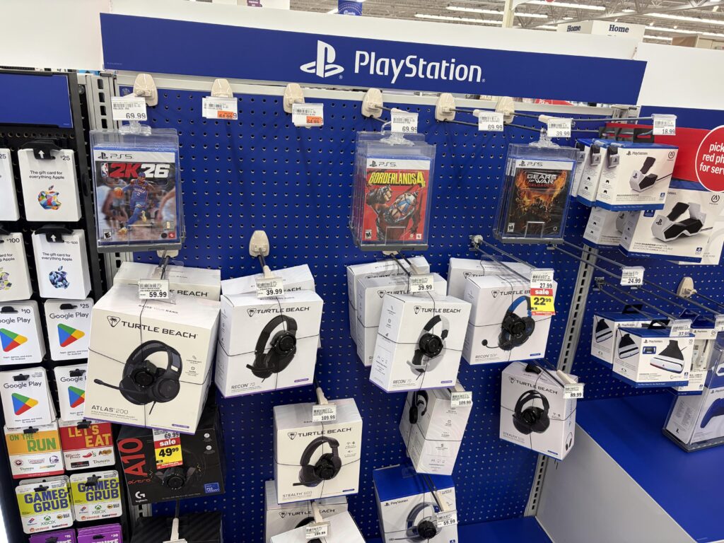 This is the saddest physical PlayStation section I’ve ever seen