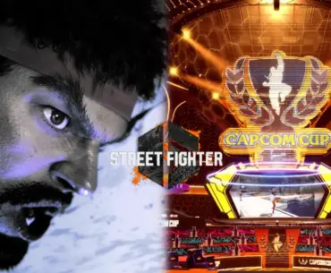 Capcom shows off the redesigned Capcom Cup 12 themed Battle Hub for Street Fighter 6