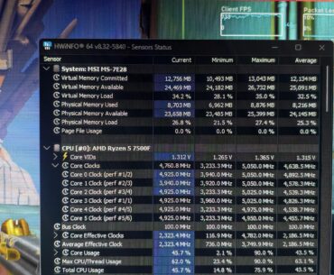 Can I get higher clock speeds with 7500f?