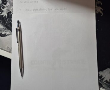 Draw something that you miss.
