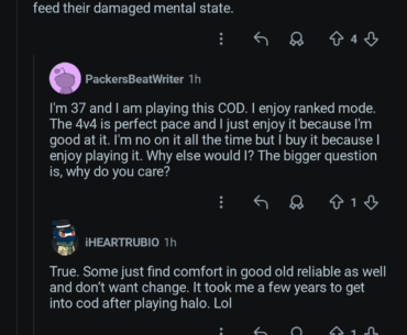 [CoD] It's ok to just say you don't like CoD 😂