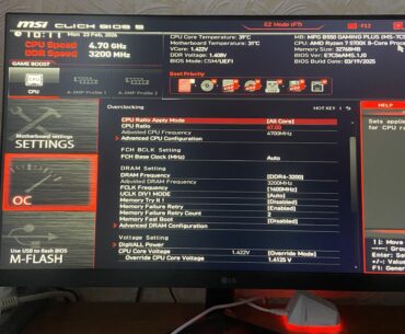 Overclock ryzen 7 5700x