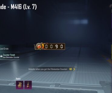 How th do i unlock elimination counter