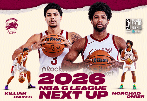 Hayes & Omier Named to NBA G League Next Up Game at All-Star 2026 in Los Angeles G League Logo