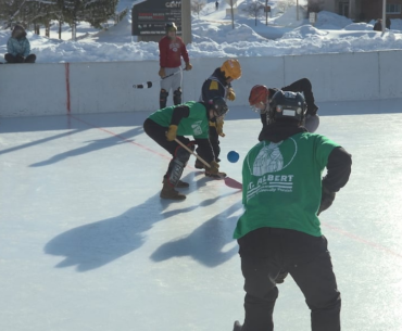 Broomball games herald in MTU Winter Carnival