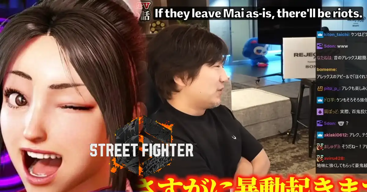 ‘If they leave Mai as is, there’ll be riots’ — Daigo Umehara shares his thoughts about the upcoming patch for Street Fighter 6 'If they leave Mai as is, there'll be riots' — Daigo Umehara shares his thoughts about the upcoming patch for Street Fighter 6