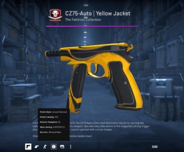 How much is this low wear cz75 worth?
